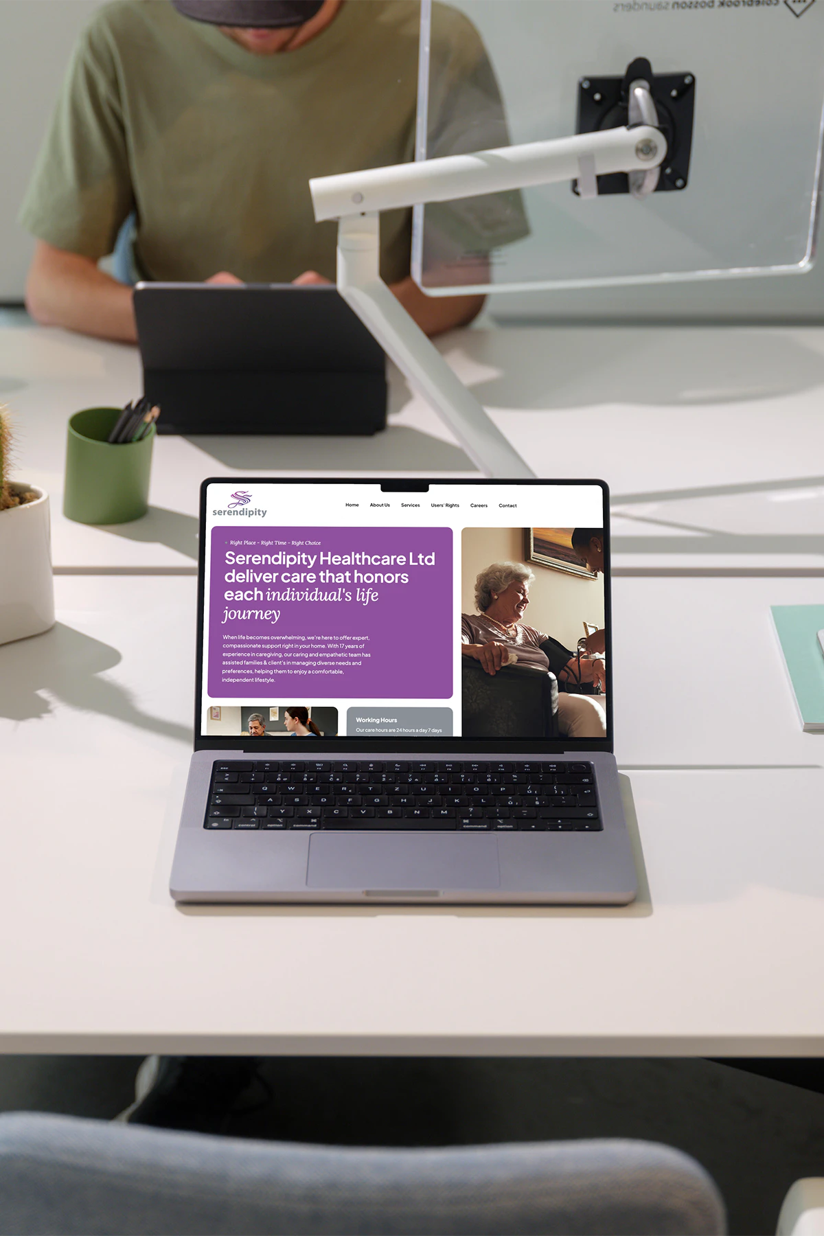 Chesterfield Web agency design project